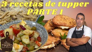 3 RECETAS DE TUPPER para la playa, rio, oficina o el trabajo PRIMERA PARTE #1