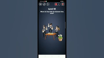 Brain Test - Have guts to pass it? Level 40 Walkthrough Solution Or Answer