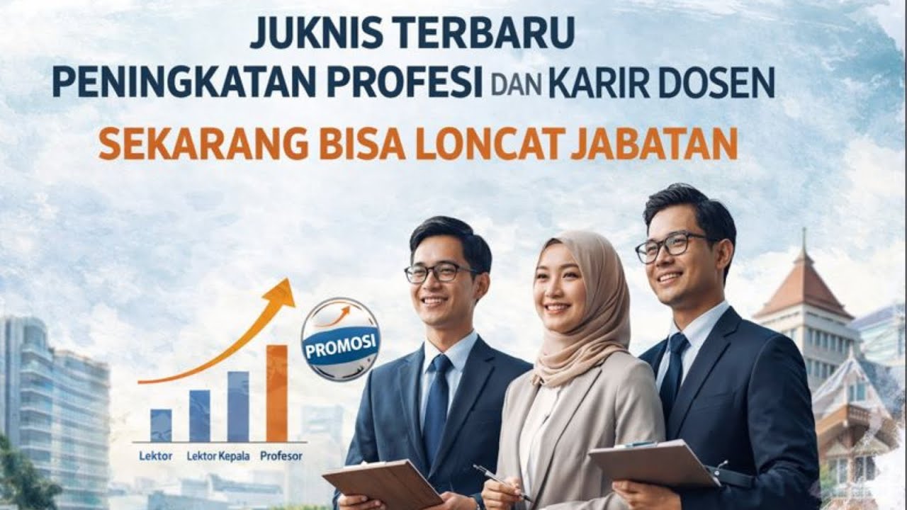 ANGKA KREDIT & JALUR CEPAT MENJADI PROFESOR. JUKNIS BARU PENINGKATAN PROFESI & KARIR DOSEN 2026