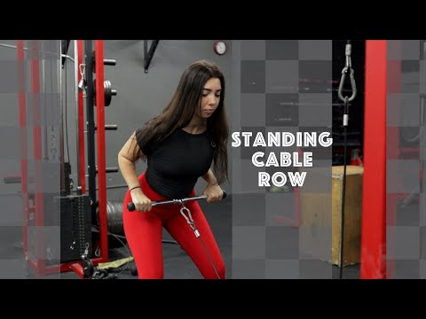 How To: Standing Cable Row