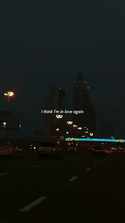 I think I'm in love again (lyrics)
