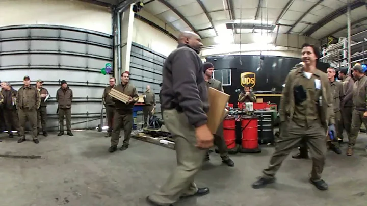 Ray Spivey III retirement of 33 years at UPS.