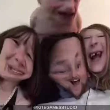 Family silly time