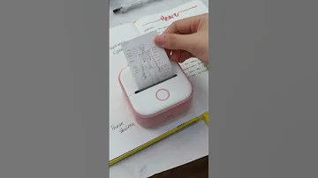 Take Notes With A Mini Printer That Doesn T Use Ink Study Studywithme Studyvlog Phomemo Fyp 