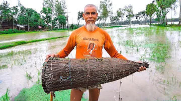 Thosa Fish Trap | Very Uncommon Ancient fishing tool | Few Village Fisherman Use Thosa Trap [ V-22 ]