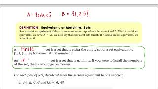 MATH 2008 Chapter 2 Section 2 Part 1