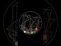 Procedural Zen #448: Turmoil to Unity | Active Moving Points ASMR #animation #asmr #bounce #clack