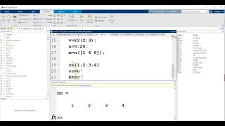 Lect 2 _ Data Analysis (MATLAB) _ Vectors