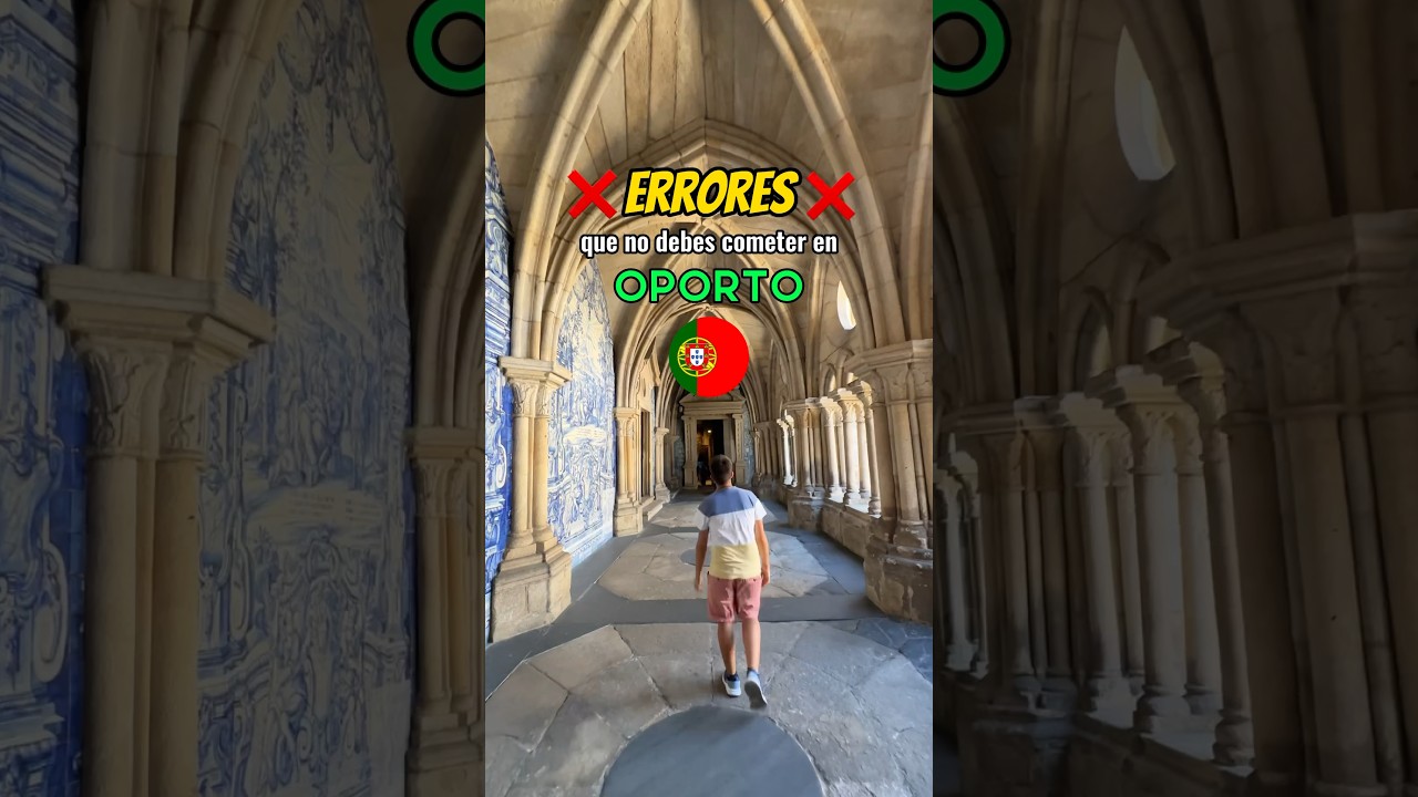 Errores que no debes cometer en Oporto 🇵🇹❌ #oporto #portugal #viajes #viajar