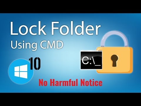 How to lock windows 10 folder using cmd hqdefault
