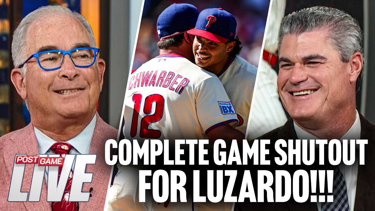 Luzardo's complete game DOMINANCE, Schwarber's homer help Phillies split series | Phillies PGL