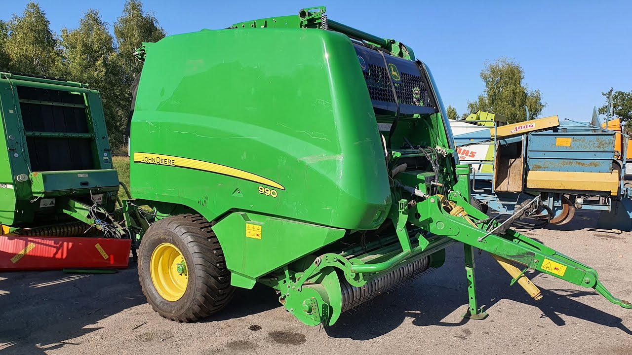 Пресс-подборщик John Deere 990 MaxiCut | Прокрутка