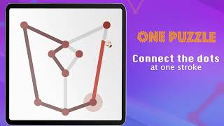 One Puzzle: 1 line connect dot #connectdots  #puzzle #puzzlegame #game #puzzles #puzzlegames #gaming screenshot 5