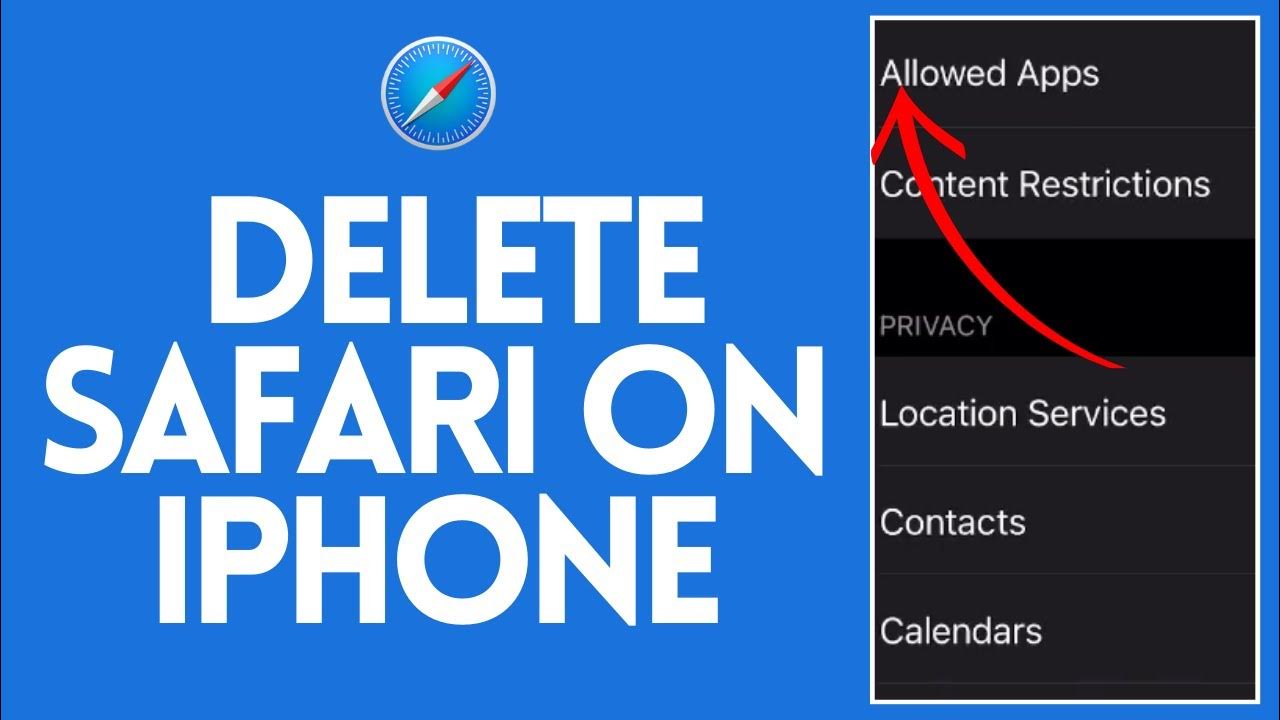 how-to-remove-safari-from-iphone-2024-permanently-delete-safari-on
