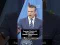 Reporter: They’re still firing missiles— Hegseth: Why are you so rude?!