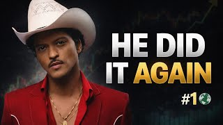 Bruno Mars Just Took Over the World Again… ‘Risk It All’ Hits #1 on Global Spotify