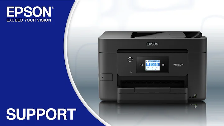 Epson WorkForce WF-3820 | Wireless Setup Using the Control Panel