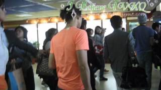 [Fancam]080511 TVXQ in Taiwan - Airport[IBT@Miyuki]