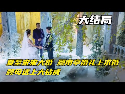 向风而行：结局夏至宋宋大婚，顾南亭婚礼上求婚，顾母送上大钻戒【幕后梦想家】