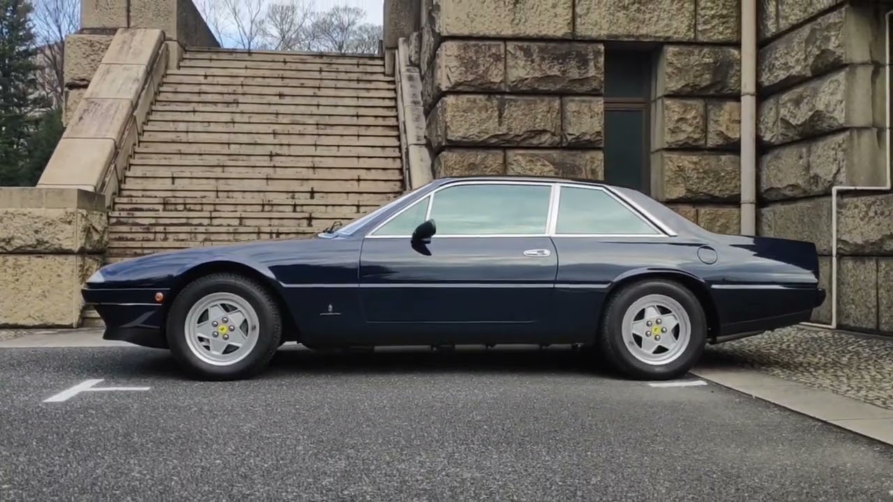 フェラーリ 412 ダークブルー ピニンファリーナ レオナルド