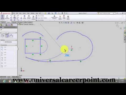 The Basics on SolidWorks Sketch Arcs