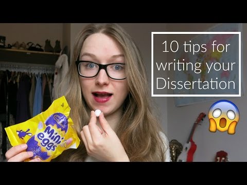 10 tips for writing your dissertation | ThatQuirkyGirl