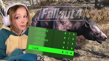First Time Fallout 4 Playthrough LUCK MAXED E2