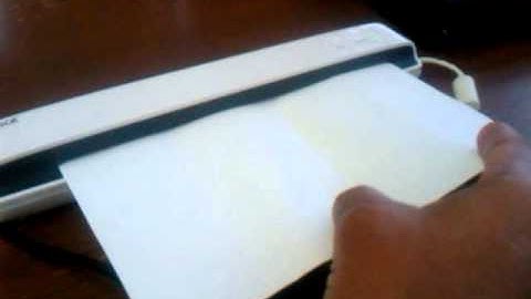 Neat Receipt scanner test