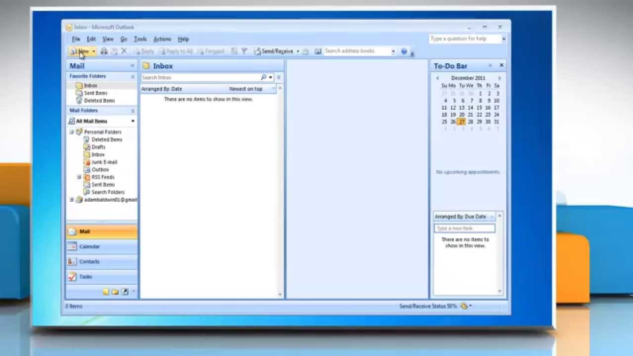 set up pdf preview for outlook 2007