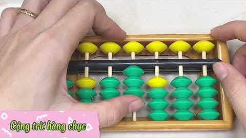 TOÁN LỚP 1 CỘNG TRỪ SỐ TRÒN CHỤC #toánlớp1