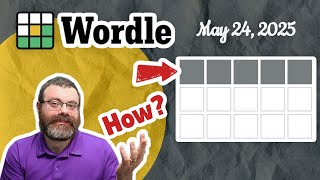 This really was all gray? | Wordle #1435 (May 24th, 2025)