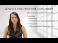 What is a Deductible and Coinsurance?