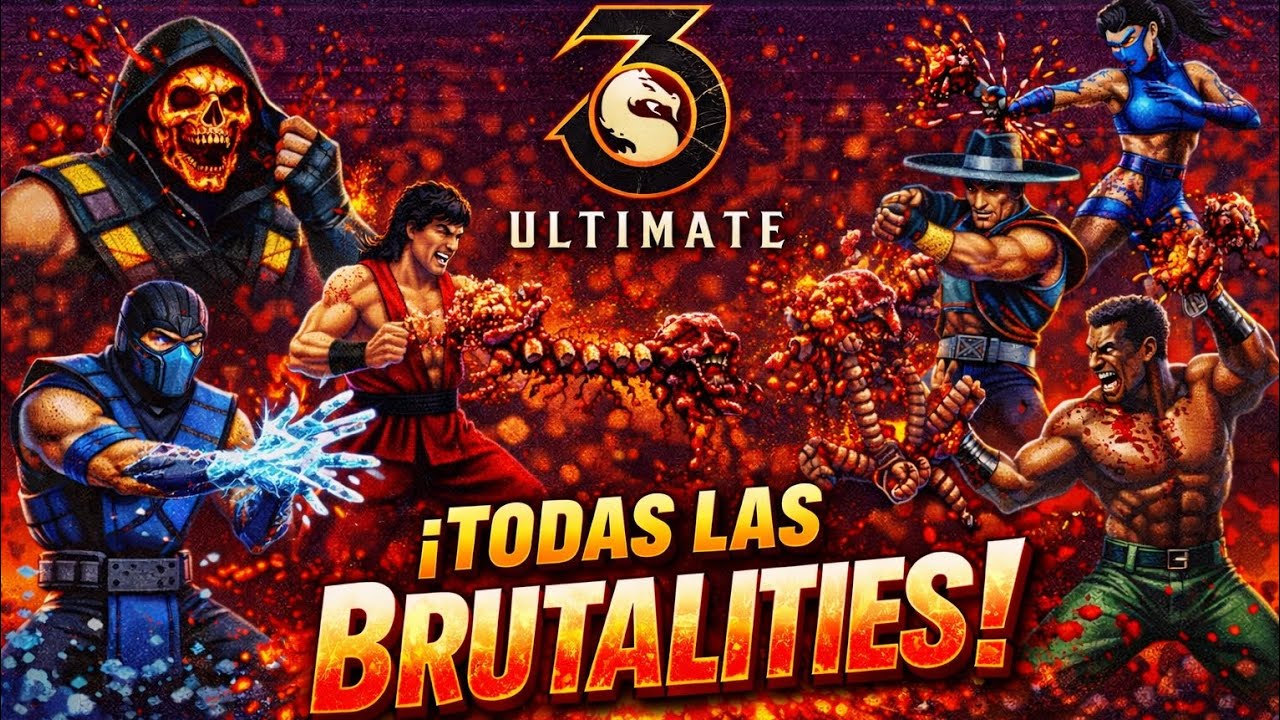 TODAS las BRUTALITIES de MK3Ultimate | Guía completa
