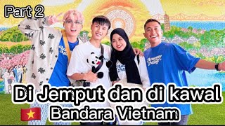 Vlog Vidhia ke Vietnam Part 2 (RAME BANGET Di Bandara )