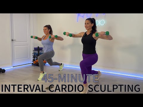 45-Minute Cardio Sculpting Intervals