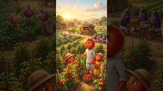 Details The Tomato Family Built a Dream 🥹🍅❤️ | Heartwarming AI Village Story #Shorts News