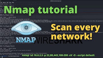 Nmap Tutorial | Network Scanning | Find Devices & Vulnerabilities on a Network