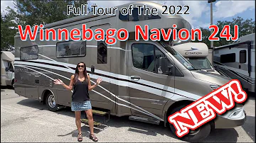 Tour the New 2022 Winnebago Navion 24J