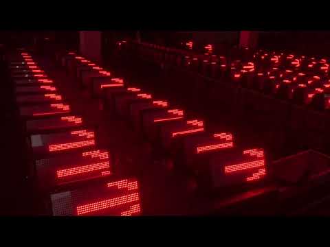 960 LED Color Strobe with 80 segment pixel control