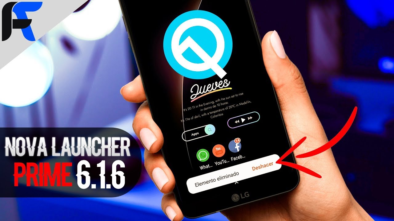 🏅NUEVO! NOVA LAUNCHER PRIME 6.1.10 CON FUNCION DE ANDROID Q 10.0
