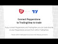 Tutoriel comment ouvrir un compte de trading sur tradingview pour trader via pepperstone