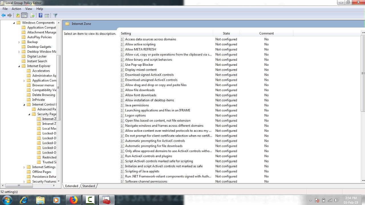 Allow/Disallow file downloads using Group Policy Editor - YouTube