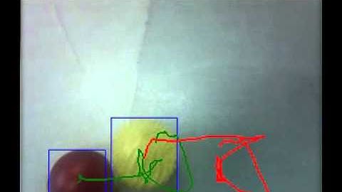 Tracking two balls with CAMShift