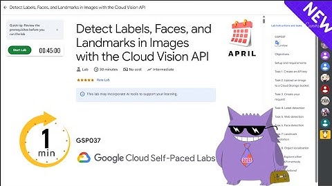Detect Labels, Faces, and Landmarks in Images with the Cloud Vision API | #2025 | #GSP037|#qwiklabs