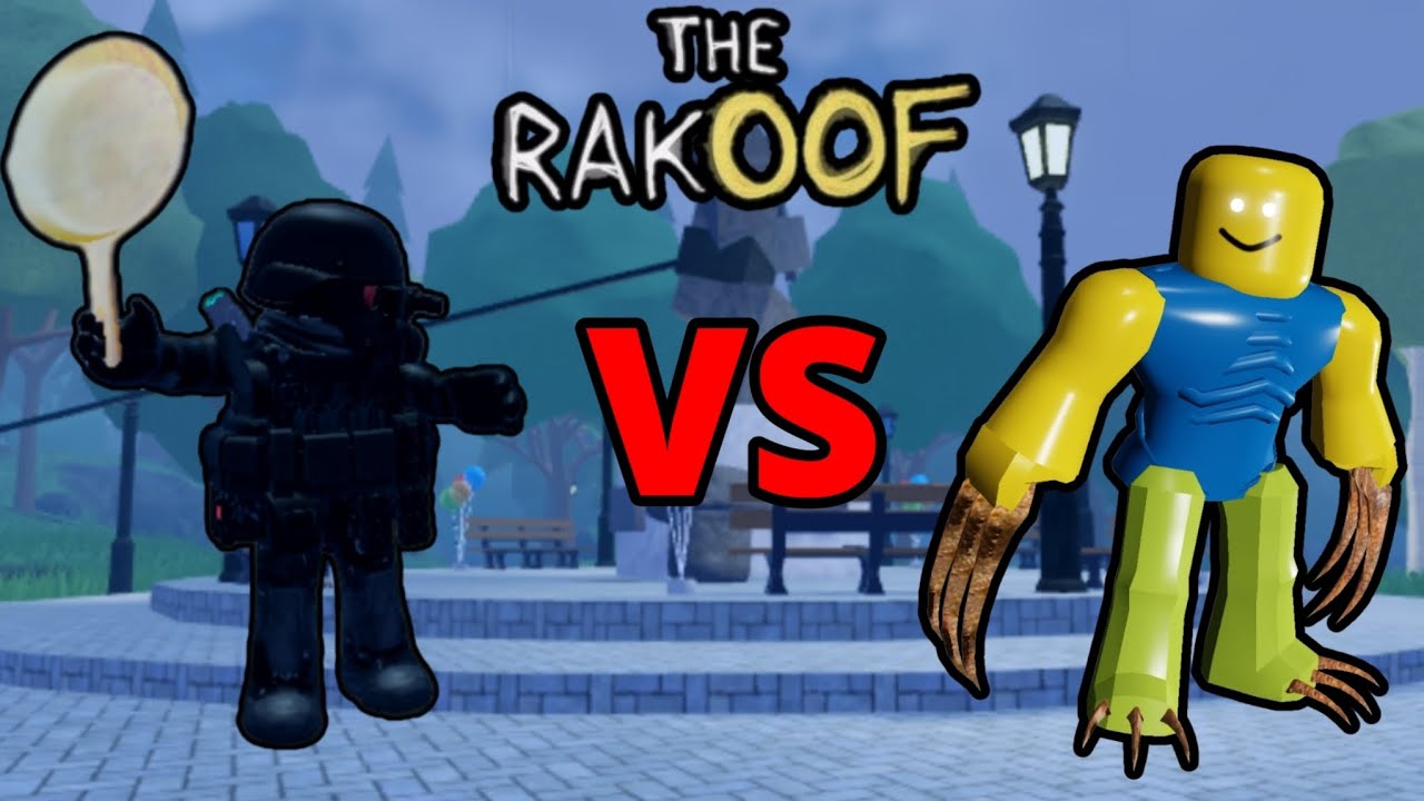 FRIGIDEIRA DOURADA VS RAKOOF | The Rakoof ( The Rake Noob Edition ) Roblox