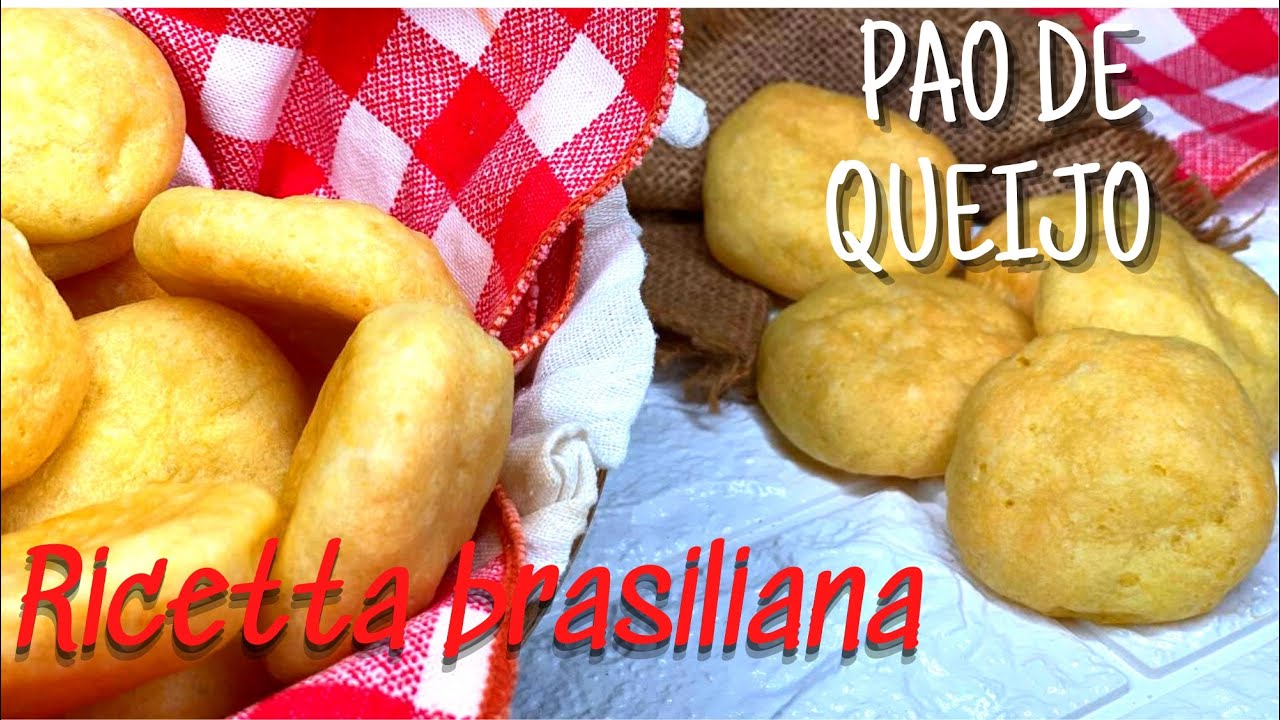 PAO DE QUEIJO | CHEESE BREAD | DELIZIOSI PANINI BRASILIANI AL FORMAGGIO