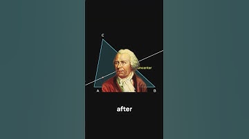 secret line hidden inside all triangles #math #geometry #interesting #mathematics