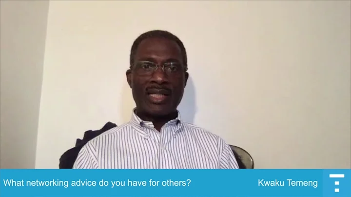 Treble Tip: Networking Advice  With Kwaku Temeng