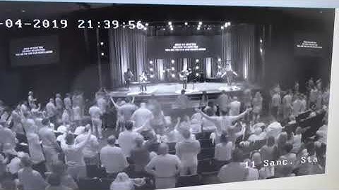 Angel sighting caught on church
