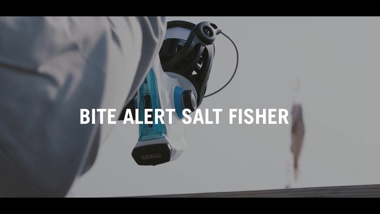 Zebco Bite Alert Salt Fisher Spinning Combo [ICAST 2023] 